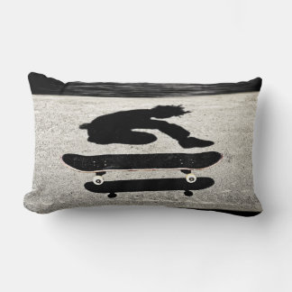 eingeklemmtes Skateboard Lendenkissen