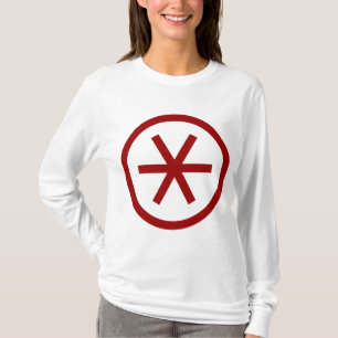 Eingekreistes Sternchen T-Shirt