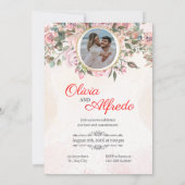 Eingeladen in die Widding Einladung (Rückseite)