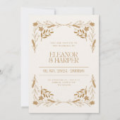 Eingeladen in die Widding Einladung (Rückseite)