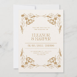 Eingeladen in die Widding Einladung