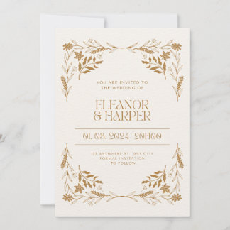 Eingeladen in die Widding Einladung