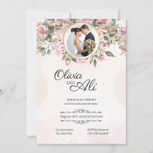 Eingeladen in die Widding Einladung