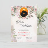 Eingeladen in die Widding Einladung (Stehend Vorderseite)