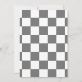 Eingeladene Geburtstagspartei des kontrollierten S Einladung (Rückseite)