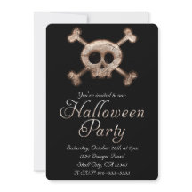 Eingeladene HALLOWEEN-PARTY an beschädigten Schäde