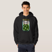 Eingelegte Gurke in einem Glas. Hoodie (Vorne ganz)