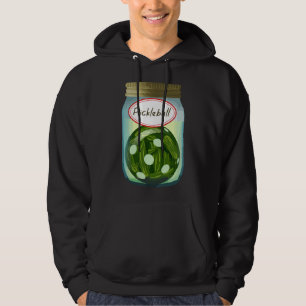 Eingelegte Gurke in einem Glas. Hoodie