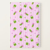 Eingelegte Pink Notizblock (Rückseite)