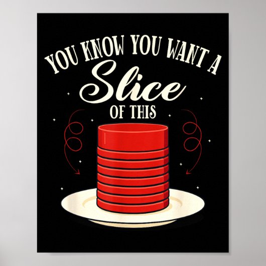 Eingelegte Preiselbeersauce Thanksgiving Herbst Poster (Vorne)