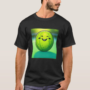 Eingelegter Ball Lustiger Pickleball T-Shirt