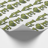 Eingelegter-Liebling-Wrapapier Geschenkpapier (Ecke)