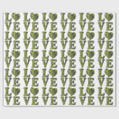 Eingelegter-Liebling-Wrapapier Geschenkpapier (Flach)