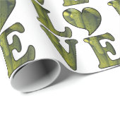 Eingelegter-Liebling-Wrapapier Geschenkpapier (Rolleneckpunkt)