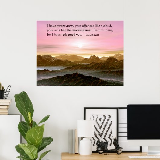 Eingelöst Poster (Heimbüro)