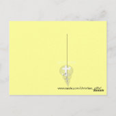 Eingelöste Cross Geschenke Postkarte (Rückseite)