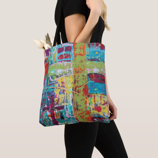 Eingelöste Tasche (Von Nahem)
