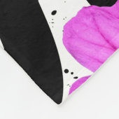 Eingelöste und gekrönte digitale Collage Christlic Fleecedecke (Ecke)