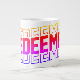 Eingelöster Psalm 106:10 Jumbo-Tasse