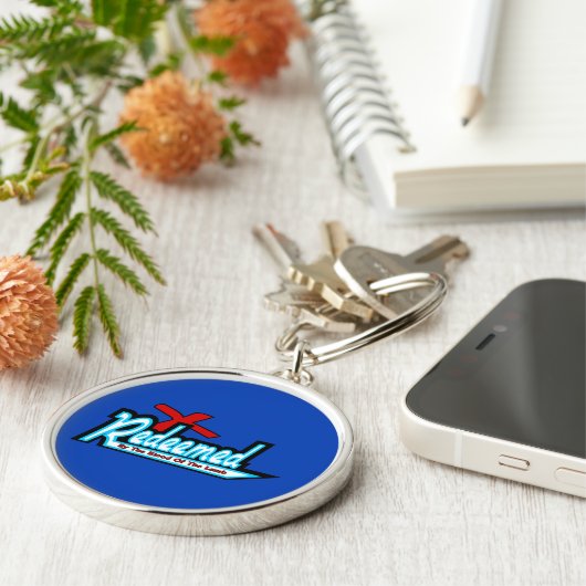 Eingelöster Schlüsselanhänger (Seite)