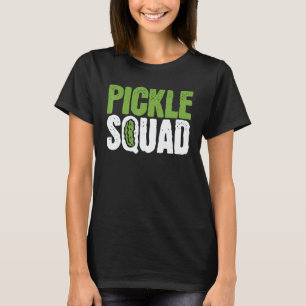 Eingemachte Gurke Veganer Trupp Grüner Kaufmann T-Shirt