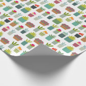 Eingemachte Pflanzen im GartenHousewarming Geschenkpapier (Ecke)