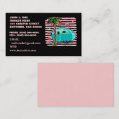 EINGEMACHTE SCHINKEN-VINTAGE VISITENKARTE (Vorne/Hinten)