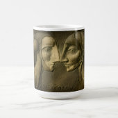Eingemeißelt Kaffeetasse (Mittel)