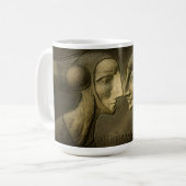 Eingemeißelt Kaffeetasse (Vorderseite Links)