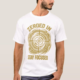 Eingenordet Bleiben Sie Fokussiert Taktisch T-Shirt