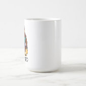 Eingeölter Hahn – Lustige Starke Hühner-Kettlebell Kaffeetasse (Mittel)