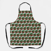 Eingepackte Weihnachtsgeschenke Schürze (Vorderseite)