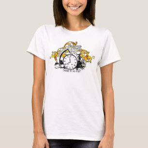 Eingeschlossen im bernsteinfarbigen T-Shirt