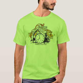 Eingeschlossen im bernsteinfarbigen T-Shirt