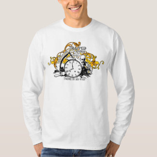 Eingeschlossen im bernsteinfarbigen T-Shirt