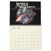 Eingeschlossen im Turm des Gehirn-Dieb-Kalenders Kalender (Jan 2026)