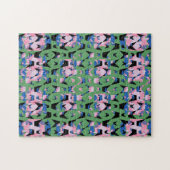Eingeschlossene Himmel-Flammen-Flügel Puzzle (Horizontal)