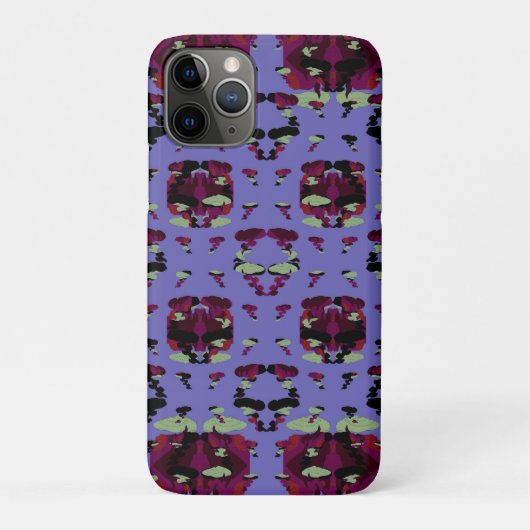 Eingeschlossene Himmel-Flammen-Rosen Case-Mate iPhone Hülle (Rückseite)