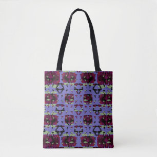 Eingeschlossene Himmel-Flammen-Rosen Tasche
