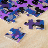 Eingeschlossene Himmel-Flammen-Tulpen Puzzle (Seite)