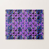 Eingeschlossene Himmel-Flammen-Tulpen Puzzle (Horizontal)