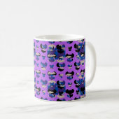 Eingeschlossene Himmelsflammen-Tulpe Kaffeetasse (VorderseiteRechts)