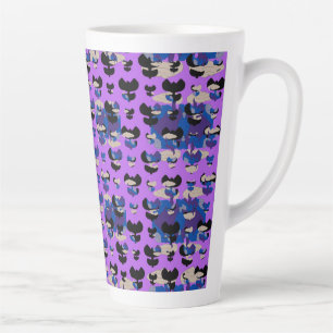 Eingeschlossene Himmelsflammen-Tulpe Milchtasse