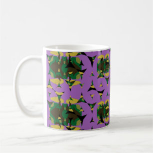Eingeschlossene Himmelsflammen-Windräder Kaffeetasse