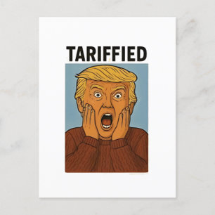 Eingeschlossene Residenzen I stehen mit Pinguinen Ankündigungspostkarte