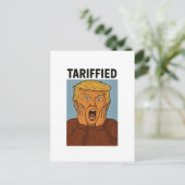 Eingeschlossene Residenzen I stehen mit Pinguinen Ankündigungspostkarte (Stehend Vorderseite)