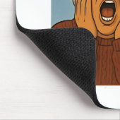 Eingeschlossene Residenzen I stehen mit Pinguinen Mousepad (Ecke)