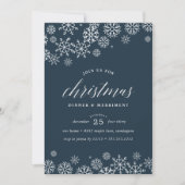 eingeschneit | Einladung zum Weihnachtsessen (Vorderseite)