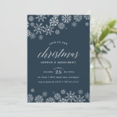 eingeschneit | Einladung zum Weihnachtsessen (Stehend Vorderseite)