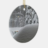 eingeschneit keramik ornament (Rechts)